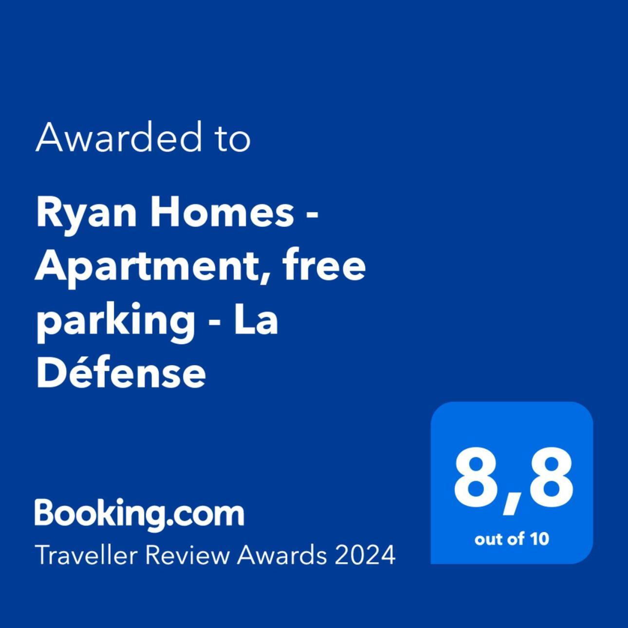 Ryan Homes - In Aparthotel - La Defense Courbevoie Exteriér fotografie